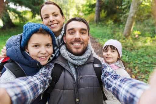 Family selfie